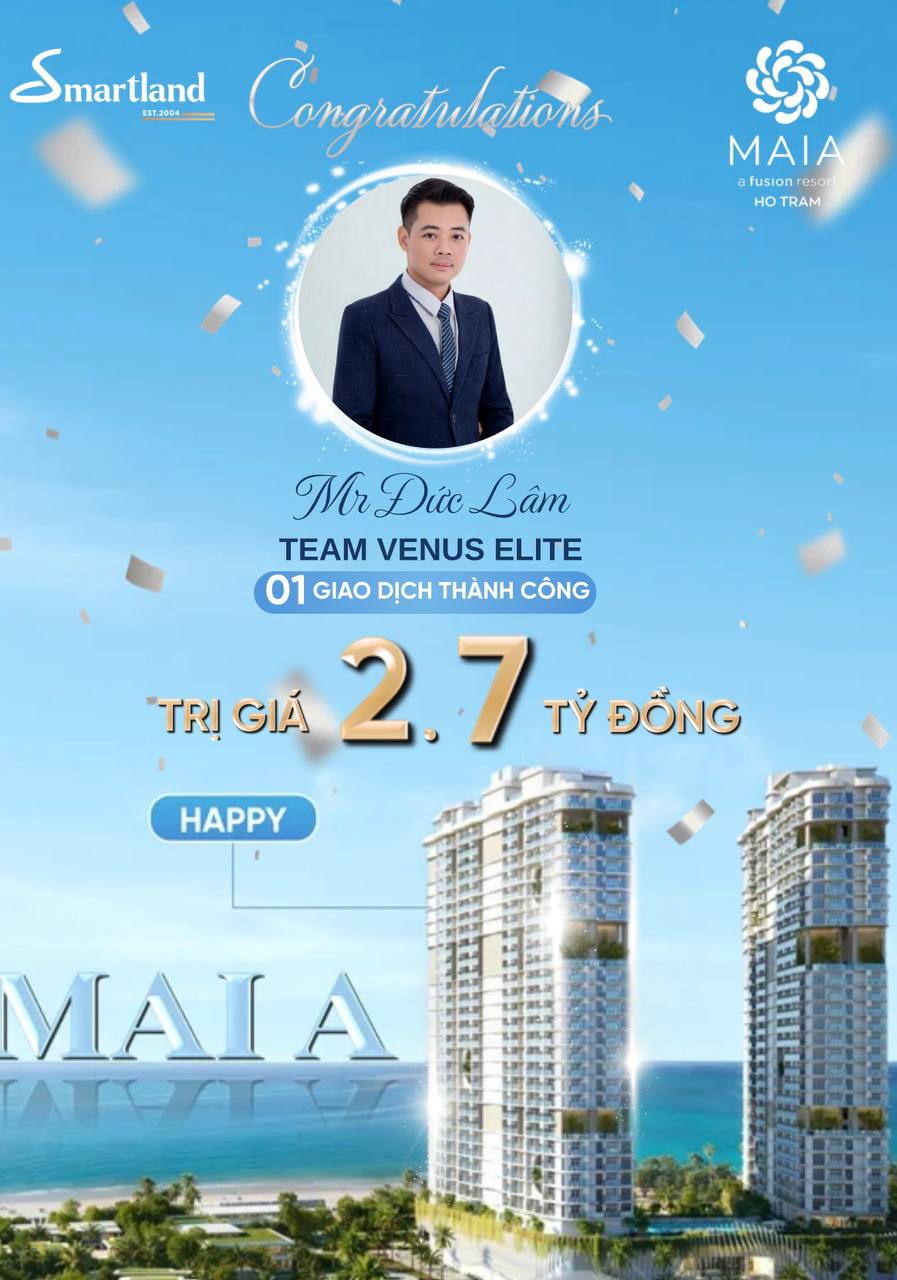 Vinh danh Nguyễn Đức Lâm với giao dịch thành công ngày 9 tháng 5 năm 2026